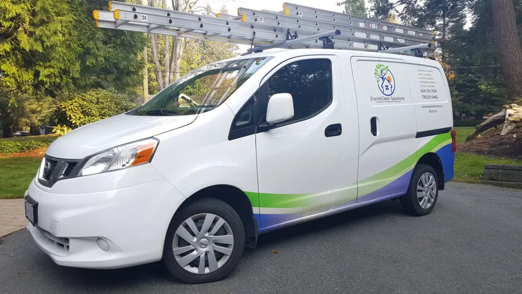 The Enviro Clean Industries Work Van
